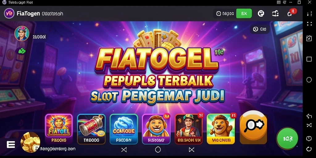 Tampilan gameplay menarik dari FIATOGEL dengan slot memukau.