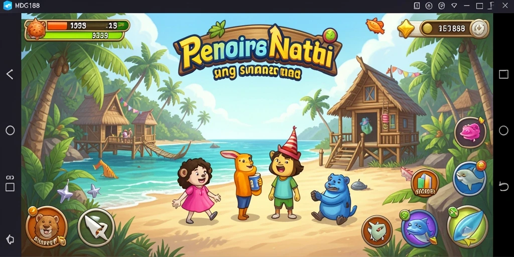 Screenshot MDG188 menunjukkan gameplay yang menarik dan penuh warna.