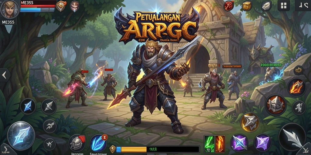Screenshot dari gameplay <strong>ME355</strong> menunjukkan aksi petualangan menegangkan.